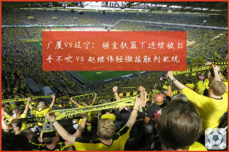 广厦vs辽宁：胡金秋篮下连续被打手不吹 vs 赵继伟轻微接触判犯规，主场哨偏向后卫